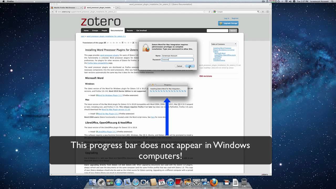 Word For Mac Zotero Add-in Not Visible